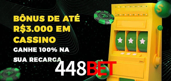 448Bet melhor bônus de depósito