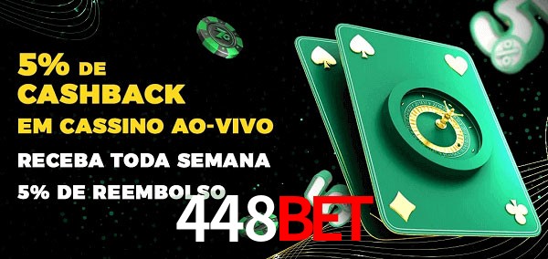 Promoções do cassino ao Vivo 448Bet